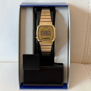 Casio Gold Digital Smartwatch